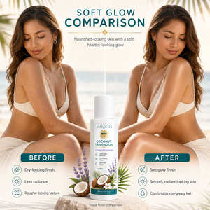 Huile de Bronzage Coco Marque Blanche, Huile Corporelle Lavande Non Grasse à Absorption Rapide, Effet Bronzé Naturel, Hydratante, Soin Corporel Plage - Product Image 5