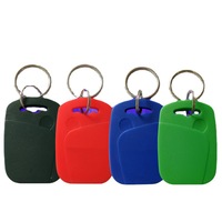 IC+ID 13,56MHz M-1K RFID-Tags Schlüsselanhänger Dual-Chip Frequenz 125KHZ TK4100 Schlüsselanhänger-Tag