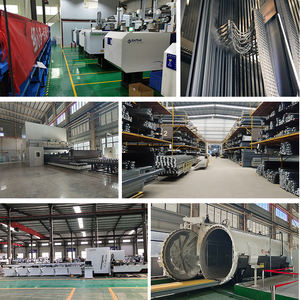 غرفة شمسية زجاجية عالية الجودة من الألومنيوم للحدائق بسقف قابل للسحب للاستخدام في جميع الفصول - Product Image 4