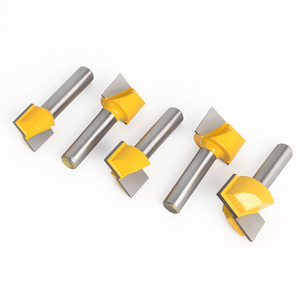 Fresas <span class=keywords><strong>de</strong></span> fresado CNC para madera, <span class=keywords><strong>de</strong></span> <span class=keywords><strong>carburo</strong></span> <span class=keywords><strong>de</strong></span> acero al <span class=keywords><strong>carbono</strong></span> medio, superduros, resistentes al desgaste, afiladas, para fresado ascendente, con base <span class=keywords><strong>de</strong></span> limpieza, verdes - Product Image 3