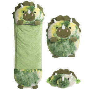 Nouveau design de peluche douce dinosaure <span class=keywords><strong>licorne</strong></span> enfants animaux sacs de <span class=keywords><strong>couchage</strong></span> pour enfants avec oreiller - Product Image 2