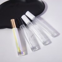 Jialin – Vente en gros de flacons portables en verre vides de 10 ml pour parfum roll-on, anti-transpirant et huiles essentielles
