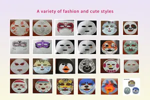 Лицевая маска для лица на заказ, увлажняющая отбеливающая маска с животными
