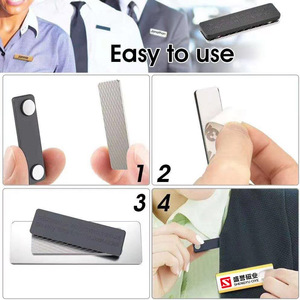 ป้ายชื่อแม่เหล็กติดเสื้อผ้า ไม่ทำลายเนื้อผ้า ราคาดีที่สุด - Product Image 4