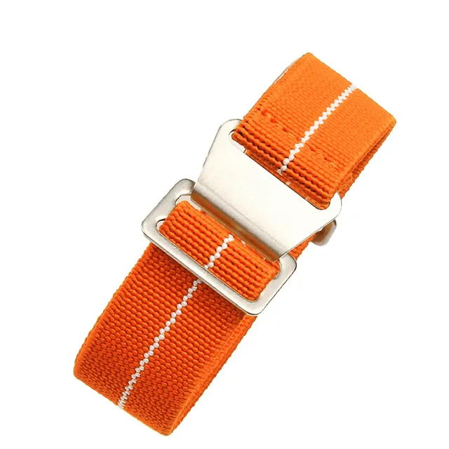 18mm 20mm 22mm Elastic Watchband Wristband Sport Women Nylon Striped Smart Watch Band Strap For Garmin Vivomove Sport Venu 2