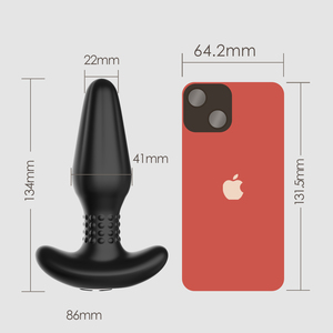 WINYI Vibrator Anal nirkabel kontrol jarak jauh mainan seks Anal OEM ODM steker pantat berputar - Product Image 3