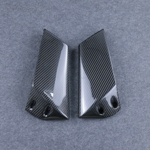 Ailerons supérieurs en carbone sec 3K pour Kawasaki Ninja H2 H2R 2015-2026, pièces universelles à visser - Product Image 4