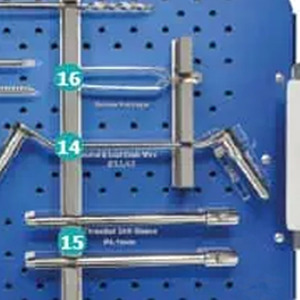 Premium Quality Large Fragment Surgery Instrument Set With Needle Holder And Implant <b>Drill</b> <b>Guides</b> Orthopedic Surgical Large Frag - Product Image 4