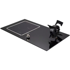 Mô Hình Mới Tempered Glass Bảng Top Được Xây Dựng Trong Thiết Bị Nhà Bếp Bếp Bếp + Gas Hobs - Product Image 2