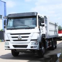 Camion benne Howo 371 neuf avec conduite à gauche, 6x4, 40 mètres cubes, 50 tonnes, diesel, livraison gratuite depuis la Chine, à vendre