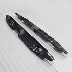 Nuevas Barras Protectoras Laterales 4x4, Juego Completo, Deportivas, de Acero Negro, Universales para GWM/HILUX REVO/<span class=keywords><strong>VIGO</strong></span>/RANGER - Product Image 3