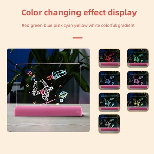 Kinder <span class=keywords><strong>LED</strong></span> Leuchtpad Mal- und Zeichenbrett Set mit Leuchttisch und Zeichenständer - Product Image 3