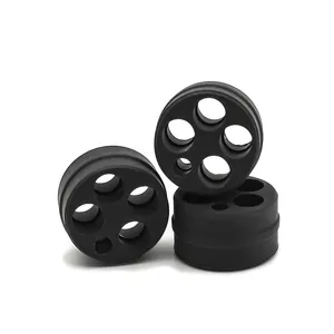 IATF 16949 Certificated Manufacturer PU/Polyurethane/CR/Butyl Rubber Parts electric wire Rubber Grommet