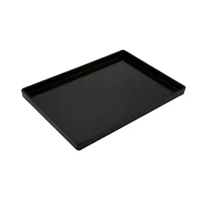 Wholesale plain white black melamine tray rectangle