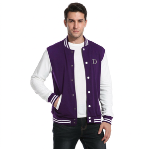 Veste universitaire en toile pour homme de qualité supérieure - Dernier style, très vendue, couleurs personnalisables, logo, imperméable, respirante - Product Image 1