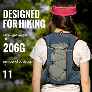 Mochila Deportiva Multifuncional WRELS <span class=keywords><strong>para</strong></span> Correr, Mochila Ligera y Transpirable <span class=keywords><strong>para</strong></span> Maratón con Sistema <span class=keywords><strong>de</strong></span> <span class=keywords><strong>Hidratación</strong></span> - Product Image 4