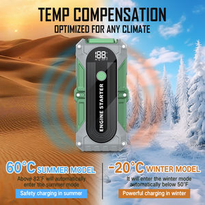 Purehood แบตเตอรี่รถยนต์12V แบบพกพา Q1เครื่องจั๊มสตาร์ท: ชุดพลังงานอเนกประสงค์พร้อมไฟฉาย LED, ตัวเสริมแบตเตอรี่รถยนต์ - Product Image 2