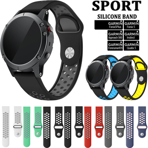 22mm <span class=keywords><strong>Bracelet</strong></span> En Silicone <span class=keywords><strong>Bracelet</strong></span> Pour <span class=keywords><strong>Garmin</strong></span> Fenix 5/Précurseur <span class=keywords><strong>935</strong></span> Montre intelligente - Product Image 5