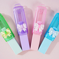 Gomme à effacer Soododo personnalisée, design mignon de dessin animé, pour examen et dessin, gomme créative de type poussoir
