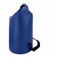 Mochila impermeable de lona de PVC de alta calidad, bolsa seca de 15l para acampar al aire libre y senderismo