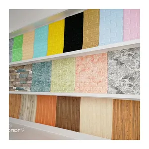 OEM para revestimiento de papel de pared, decoración infantil para el hogar, papel tapiz de tienda de peluquero 3d natural, pegatina de pared