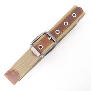 <span class=keywords><strong>Cintura</strong></span> da lavoro Casual con fibbia ad ardiglione in pelle OEM <span class=keywords><strong>cintura</strong></span> in tessuto elasticizzato Jeans <span class=keywords><strong>cintura</strong></span> da uomo <span class=keywords><strong>marrone</strong></span> <span class=keywords><strong>elastica</strong></span> - Product Image 2