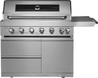 Barbecue à gaz d'extérieur en acier inoxydable 304 certifié CE avec 6 brûleurs pour les rassemblements familiaux et les pique-niques