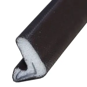 China supplier Pu Foam Weatherstrip Pu Wrapped Sponge Timber Doors Seal Strip with high quality