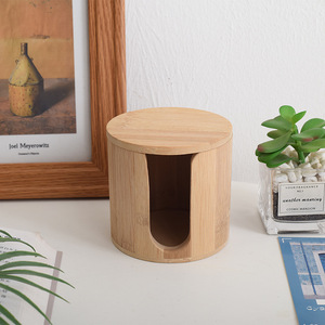 Tre tái sử dụng vòng Hiện Đại Mỹ phẩm trang điểm Remover bông lưu trữ hộp - Product Image 6