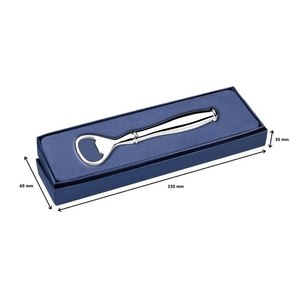 Ouvre-bouteille élégant en acier inoxydable en forme de clé vintage pour bières, vins, bar, usage domestique avec logo personnalisable, longueur 147 mm - Product Image 2