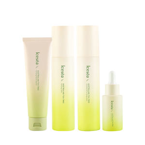 Huile d'Arbre à Thé OEM : Nettoyant Visage, Tonique, Hydratant, Sérum Anti-Acné, Équilibrant et Minimisant les Pores pour Peaux à Tendance Acnéique - Vente en Gros - Product Image 1