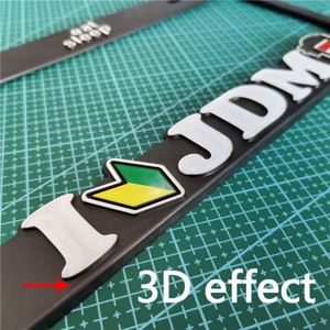 Custom Logo High Quality Alloy Car License Plate Frame/Holder Cover Plastic Crafts Personalized Number Plate Frames - Product Image 5