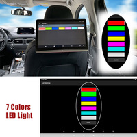 Moniteur d'appuie-tête de voiture Android 13 de 12,5 pouces, écran tactile IPS 1080p, Mirror Link, 2+32 Go, Wi-Fi intégré, USB, SD, divertissement pour sièges arrière