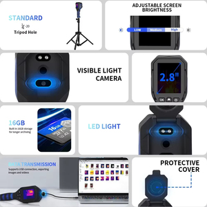 Đáng tin cậy Focus-Free man hinh nhiệt 25Hz hình ảnh Tần số công nghiệp IP54 cầm tay nhiệt độ hồng ngoại cụ OEM ODM - Product Image 6