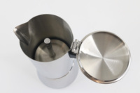 Haute Qualité Mini Cuisinière Espresso Électrique Induction En Acier Inoxydable Italien Moka Café Bouilloires Café Brasseur pour Voyage À La Maison
