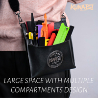 Sac à outils portable pour film de voiture KUNAISI, sac de ceinture imperméable avec grattoir à changement de couleur, support ODM personnalisable, rangement spécial