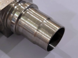 Titan tinh khiết hoặc hợp kim Titan rèn TEE khớp Giảm tốc kết nối các bộ phận gia công - Product Image 2