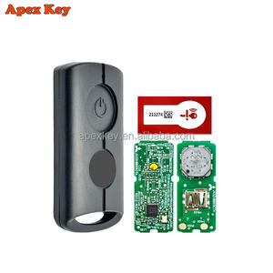 Llave Remota para Motocicleta B74/B2T 1:1pcb, Nuevo Modelo Yamaha NMAX155 XMAX300 433.92MHz, Chip ID49, ABS Negro, Función de Desbloqueo, Logotipo - Product Image 1