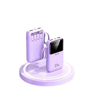Cable de datos para router, Módulo económico de 100000mAh con pantalla, Sistema de energía solar de 2200mAh con diseño de frutas, Banco de energía solar de madera - Product Image 3
