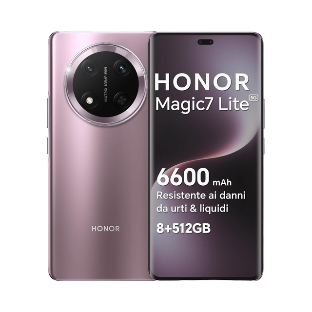 HONOR Magic7 Lite Smartphone 5G Android 14 Octa Core CDMA Dual SIM NFC 8GB RAM 5000mAh 1.7-inch AMOLED 120Hz 108MP English Quick