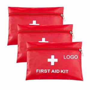 Sac médical d'urgence en nylon imprimé avec logo personnalisé, fournisseurs de sacs médicaux pour le sport et la maison, sac vide personnalisé en stock - Product Image 1