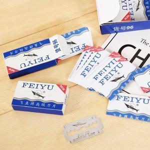 Feiyu Double Edge <b>Razor</b> <b>Blades</b> Metal Manual Shaving For Face Shaving - Product Image 4