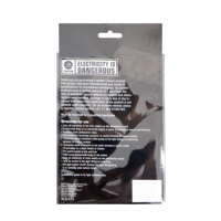 Pochette plate scellée sur trois côtés personnalisée, sac en plastique composite pour l'emballage des fiches de câble et des adaptateurs d'alimentation