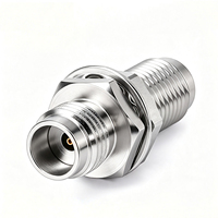 Adaptateur coaxial RF 1,85 mm DC-67 GHz 50 Ohm en acier inoxydable 1.85-JJG 1.85-JKG 1.85-KKG 1.85-JWKG pour applications de test micro-ondes
