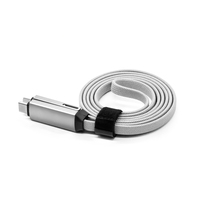 Produsen Kabel Pengisian Daya Magnetik Cepat Tipe C 3 in 1 Tren 2026, Kabel Gantungan Kunci USB untuk Hadiah Bisnis