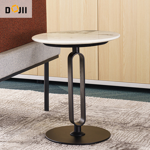 Bắc Âu giọng hiện đại nhân tạo Đá kim loại bàn chân sàn Cà Phê Máy Tính Xách Tay Bảng cho sofa bên - Product Image 3