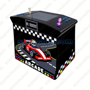 Máquina de Juego Arcade Interactiva para 2 Jugadores, Operada con Monedas, 60 en 1, Mesa de Juego Plegable Tipo Cóctel, Juego Cara a Cara en Inglés - Product Image 2