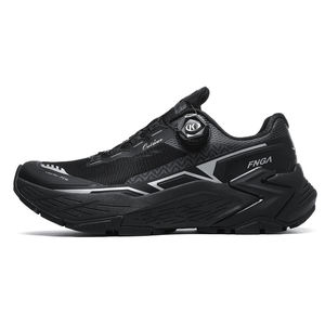 <span class=keywords><strong>Scarpe</strong></span> da <span class=keywords><strong>Trail</strong></span> <span class=keywords><strong>Running</strong></span> da Uomo Estive Traspiranti con Fibbia Girevole Sneakers per Tutti i Terreni Leggere Ammortizzanti Antiscivolo per Escursionismo - Product Image 4