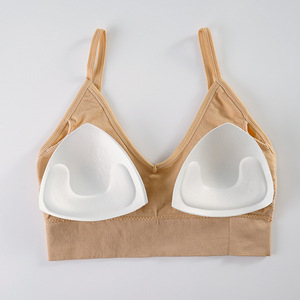 Ensemble soutien-gorge et culotte deux pièces pour femme, soutien-gorge push-up sans armatures, soutien-gorge de sport fin et sexy à bonnets triangulaires, culotte une pièce en crochet - Product Image 6