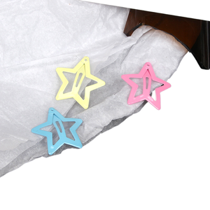 HTYFS ins Estrellas <span class=keywords><strong>en</strong></span> clip estrella de cinco puntas BB pelo roto vitalidad chica Princesa flequillo lado - Product Image 1
